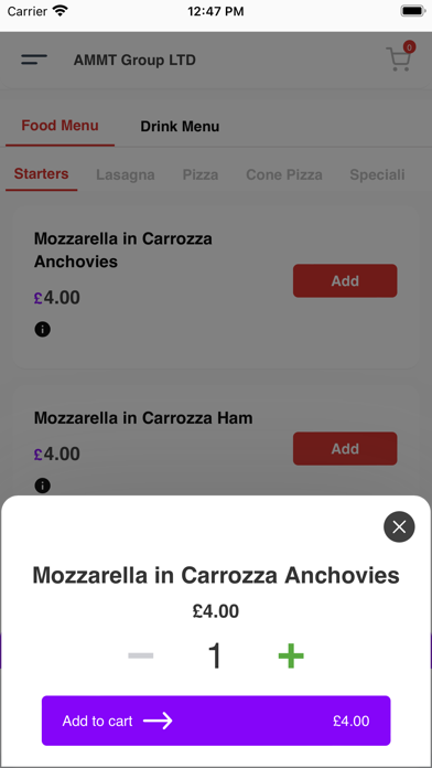 Storiapizza Screenshot