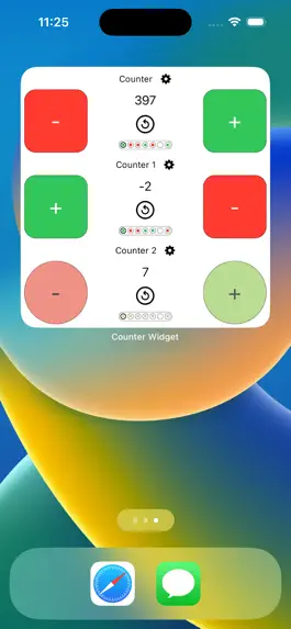 Game screenshot Counter Widget -Виджет Cчетчик hack