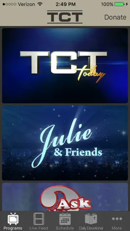 Game screenshot TCT - Live and On-Demand TV mod apk
