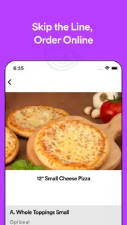 fast pizza and salad bar iphone screenshot 4