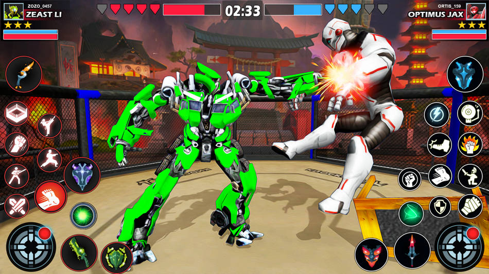 #2. Robot Kung Fu Fighter Karate (iOS) โดย: Haider Abbas