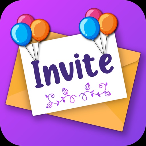 Invitation Maker: Party Invite iOS App