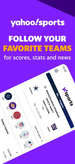 Game screenshot Yahoo Sports: Scores and News mod apk