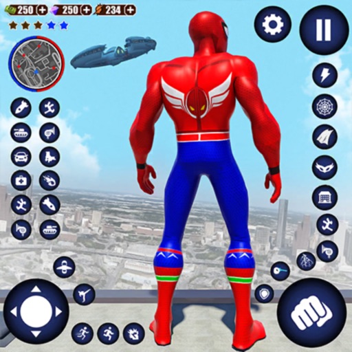 Spider Rope Hero Super City