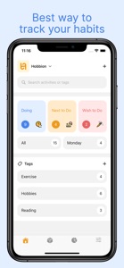 Hobbion: Routine Habit Tracker screenshot #1 for iPhone