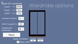 wardrobe designer iphone screenshot 2