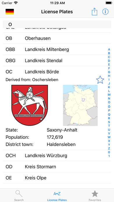 License Plate Finder Screenshot