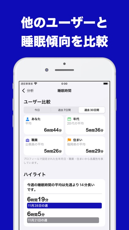 Somnus/ソムナス-睡眠の質といびきを計測するアプリ screenshot-8