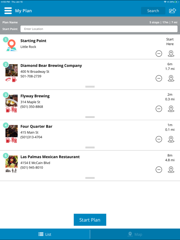 Explore North Little Rock! iPad screenshot 8 - Travel app