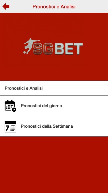 SGBET Pronostici screenshot-3