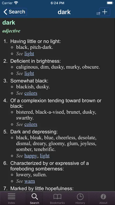 Roget's II: New Thesaurus screenshot 8 of 8