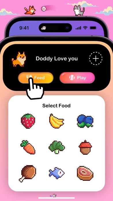 Shimeji Friends & Island Games Screenshot