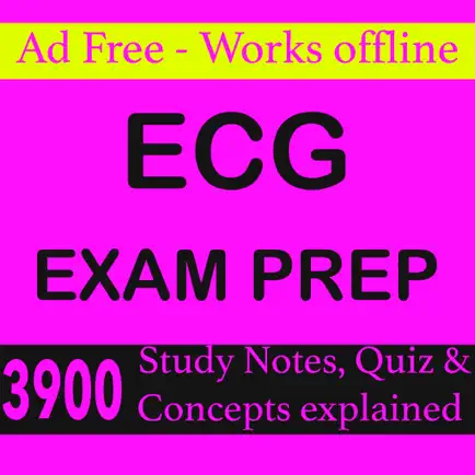 ECG Exam Prep-3900 Study Notes Cheats