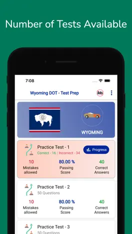 Game screenshot Wyoming DOT Permit Practice hack