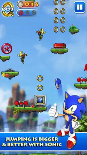 Sonic Jump™ screenshot 2
