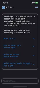 A.I Bot screenshot #9 for iPhone