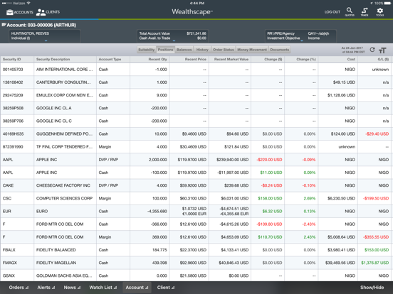 Screenshot #4 pour Wealthscape℠