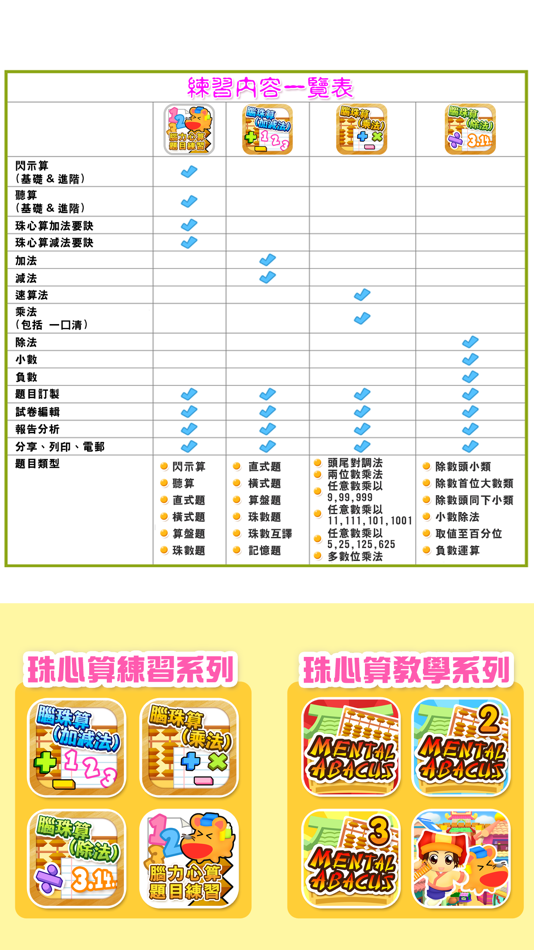 #9. 腦珠算(除法) 題目練習 (iOS) By: Hamster Force Multimedia Ltd.
