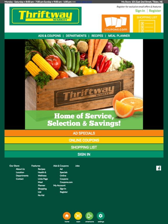 Screenshot #5 pour Thriftway Market