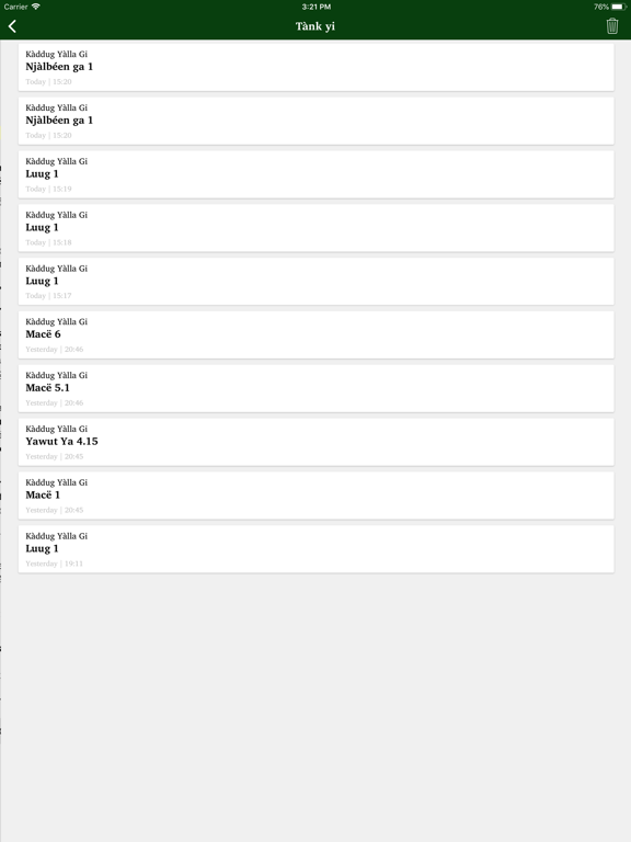 Kàddug Yàlla iPad screenshot 10 - Book app