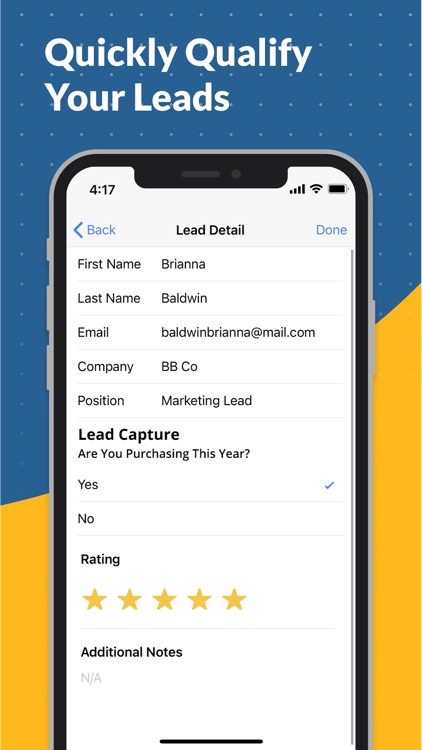 Lead Capture by EventMobi screenshot-3