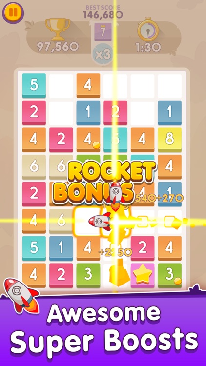 Merge Blitz - New Swipe to Win