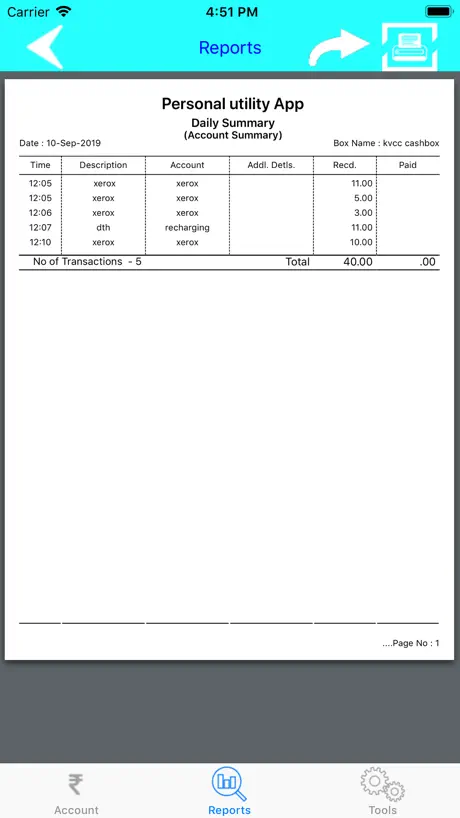 My Cash Book