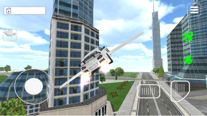 Flying Sports Car Simulator 3D Screenshot