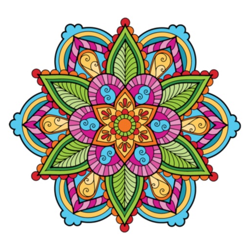 Fun Coloring Pages for Adults iOS App