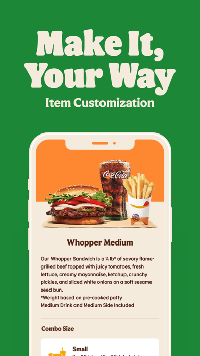 BURGER KING® App Screenshot