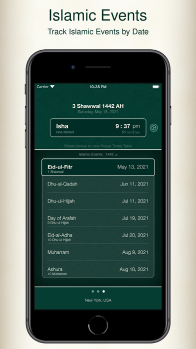 Prayer Times -  مواقيت الصلاة Screenshot