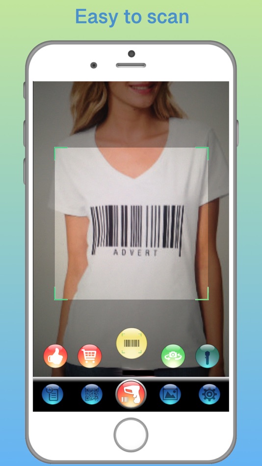 #1. Green QR & Barcode Scanner (iOS) 由: Hoang Linh