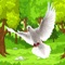 Icon flying pigeon bird simulator