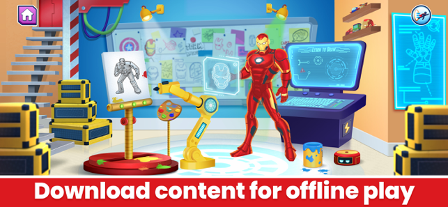 ‎Marvel HQ: Kids Super Hero Fun Screenshot