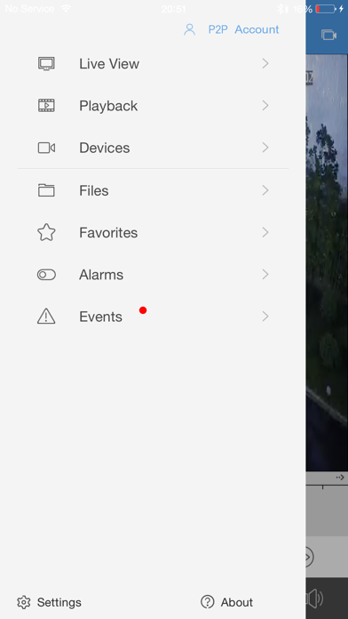 uMobile CCTV Screenshot