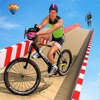 BMX Racing Cycle Stunt 3D Game icon