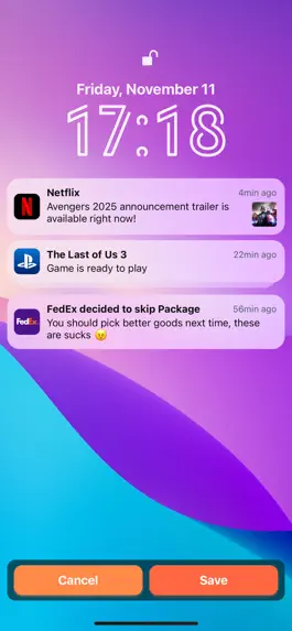 Game screenshot Faker - Fake Notifications apk