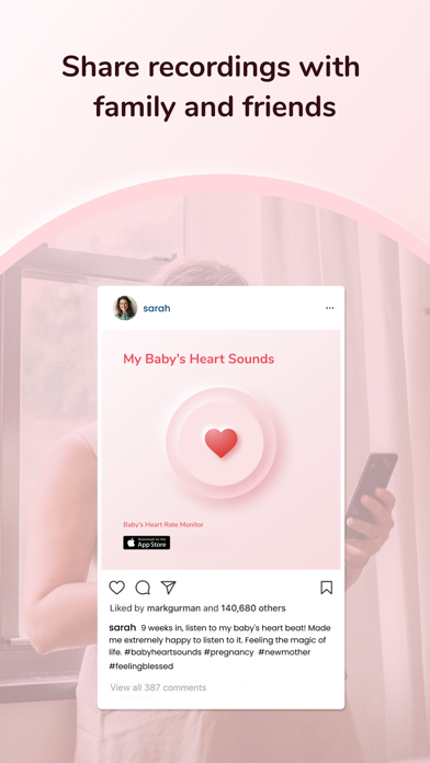 My Baby Heart Sounds App Screenshot