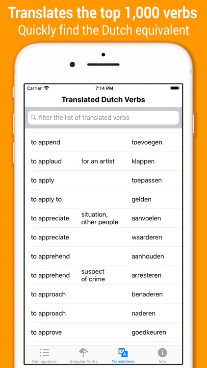 Dutch Verb Conjugations screenshot-4