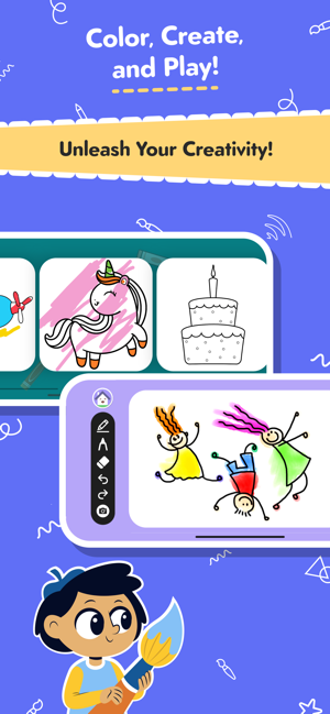‎Kids Learning games Lil Artist Screenshot