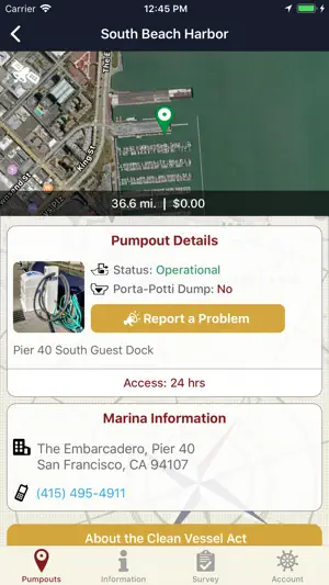 Pumpout Nav screenshot 3