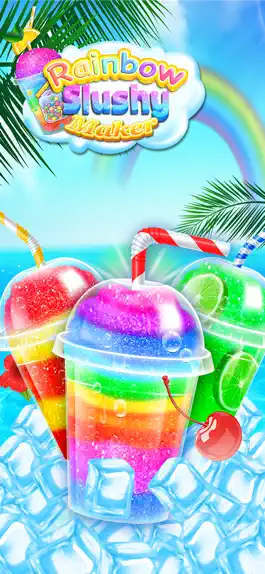 Game screenshot Rainbow Frozen Slushy Truck mod apk