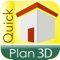 QuickPlan 3D is the simplest and most efficient design tool for your floor plans