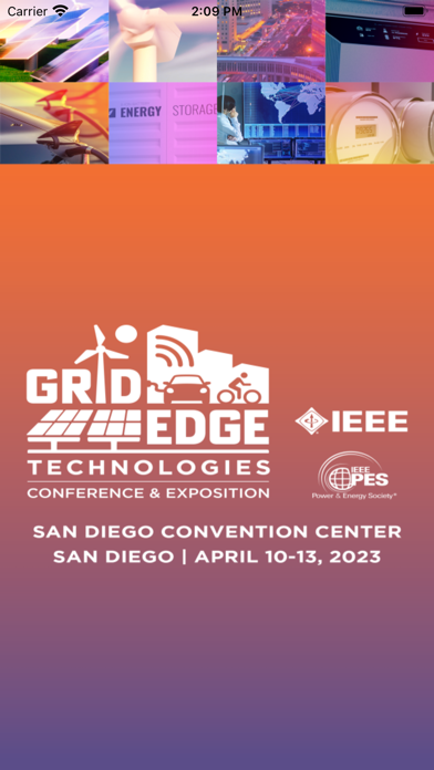IEEE PES Grid Edge 2023 Screenshot