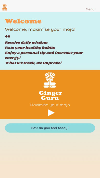 Ginger Guru:Maximise Your Mojo Screenshot