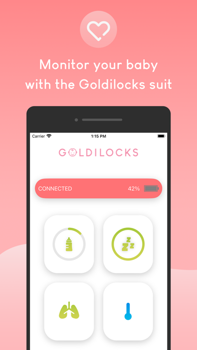 Goldilocks Smart Baby Suit Screenshot