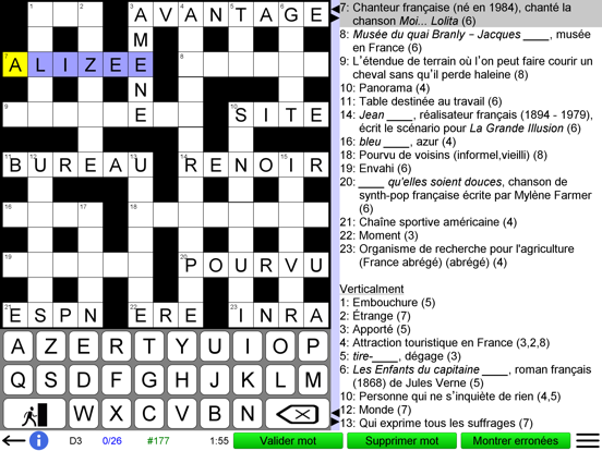 Screenshot #4 pour Mots Croisés +