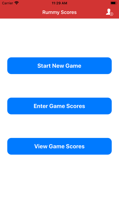 Rummy Scores Screenshot