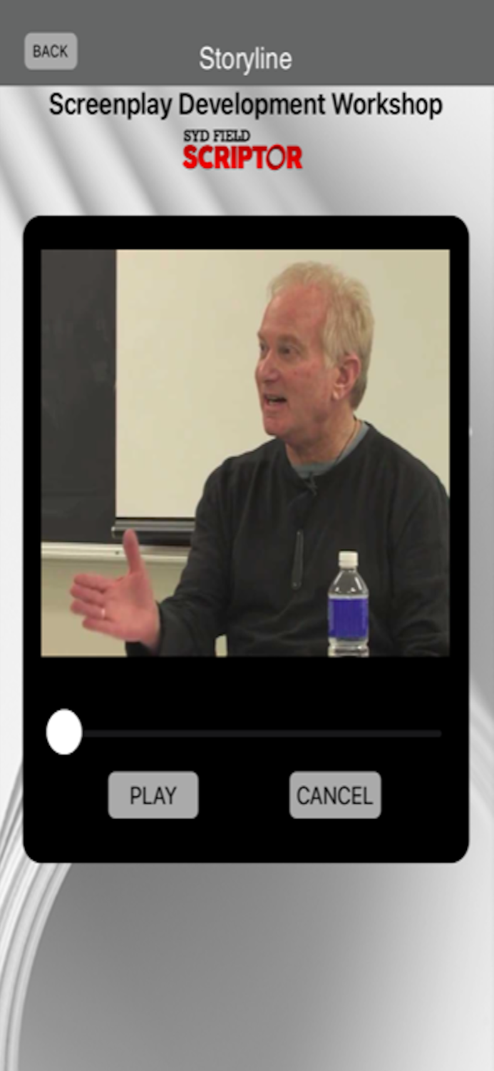 Screenplay Development Wrkshop