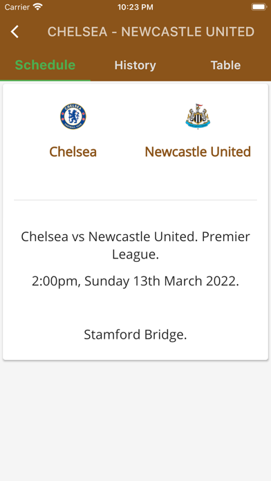 Football Leagues | Fixtures Screenshot